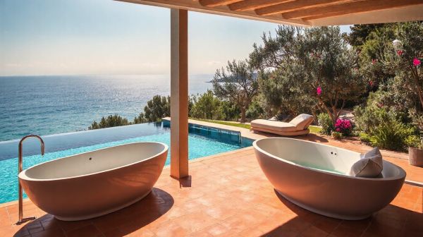 Les meilleures suites avec piscine privée pour un séjour en Corse